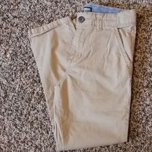 Khaki boy pants.